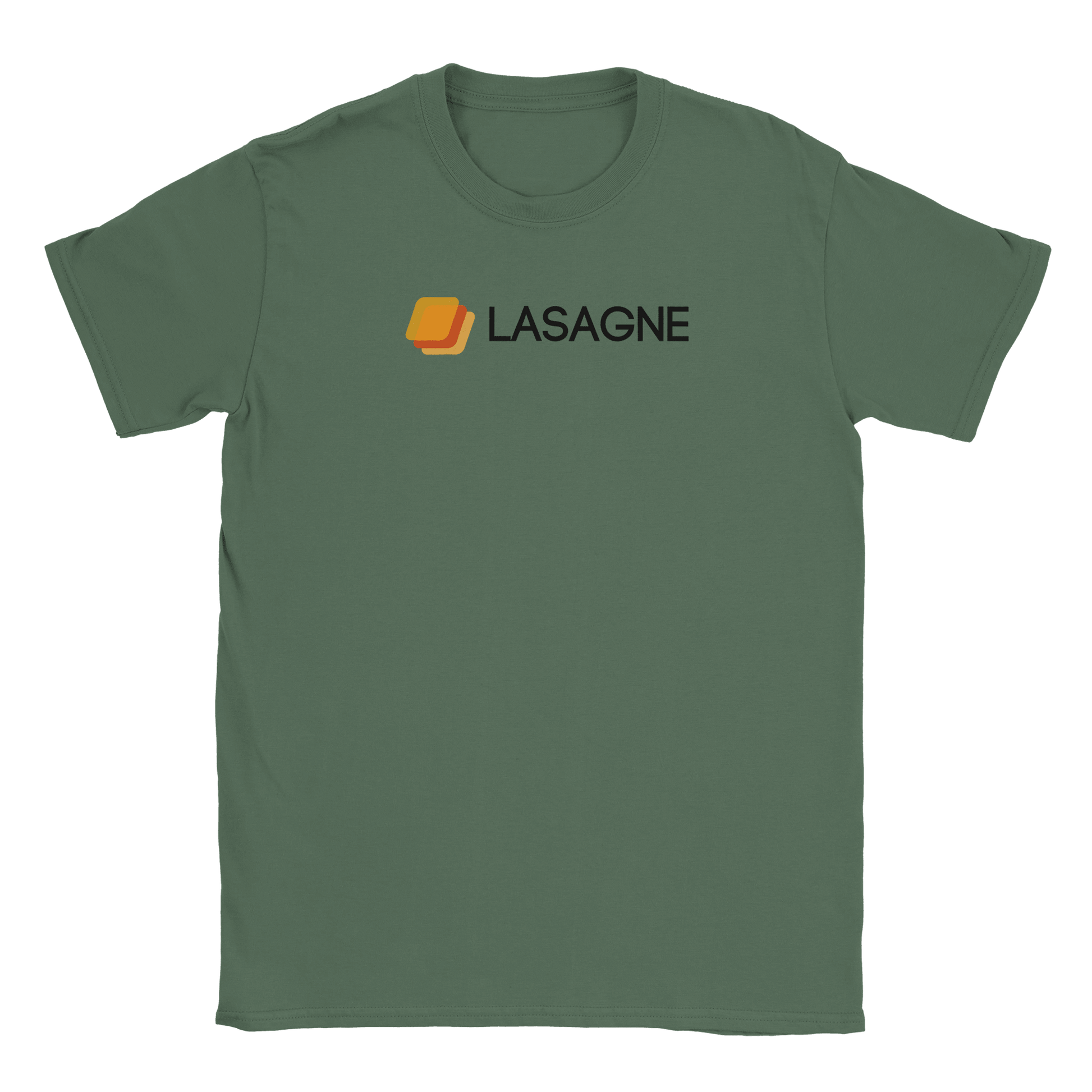 Lasagne - T-shirt Militärgrön
