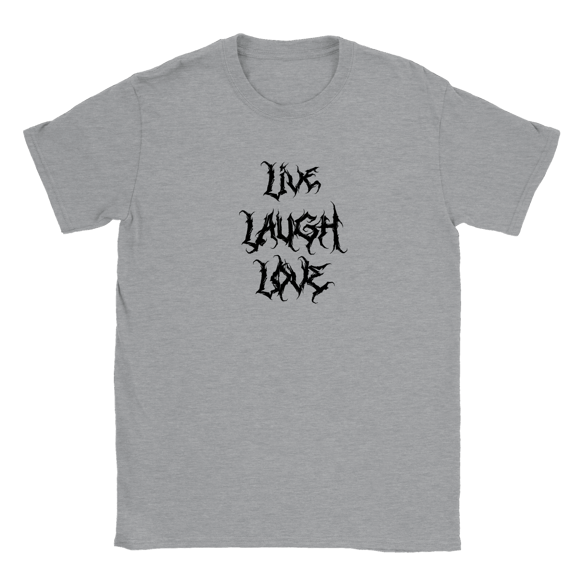 Live Laugh Love - T-shirt Sports Grey