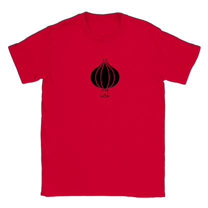 Lök - T-shirt Röd