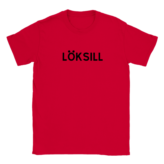 Löksill - T-shirt Röd