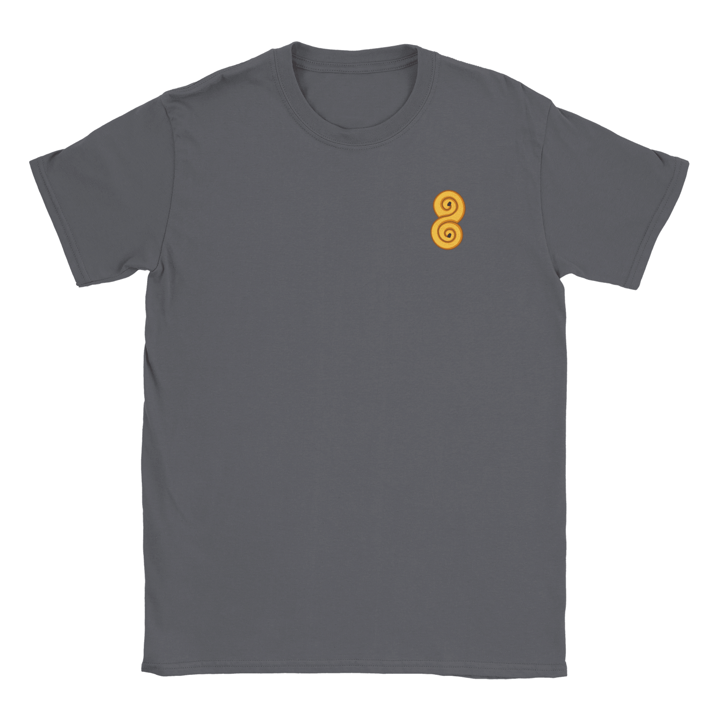 Lussebulle liten - T-shirt Kolgrå