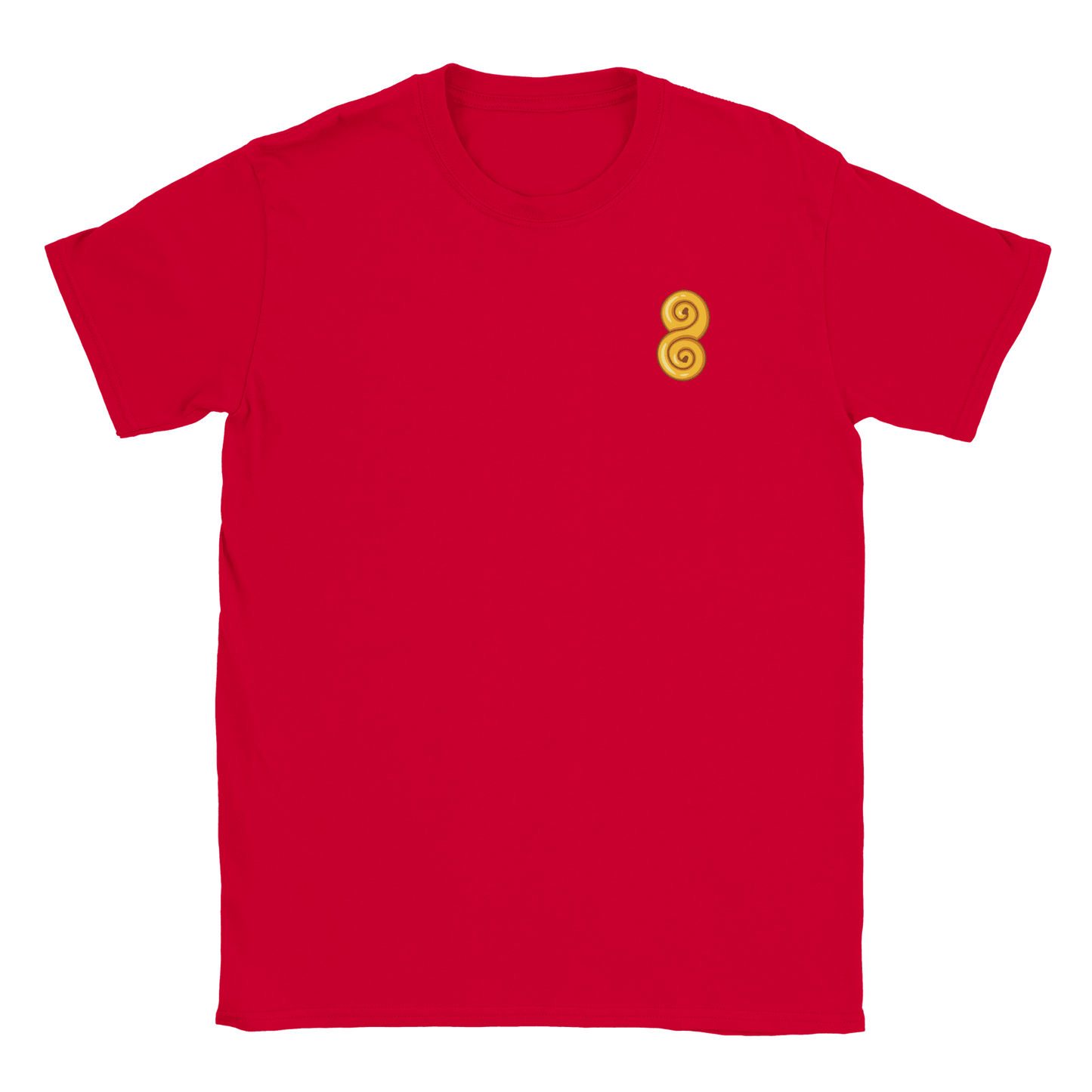 Lussebulle liten - T-shirt Röd