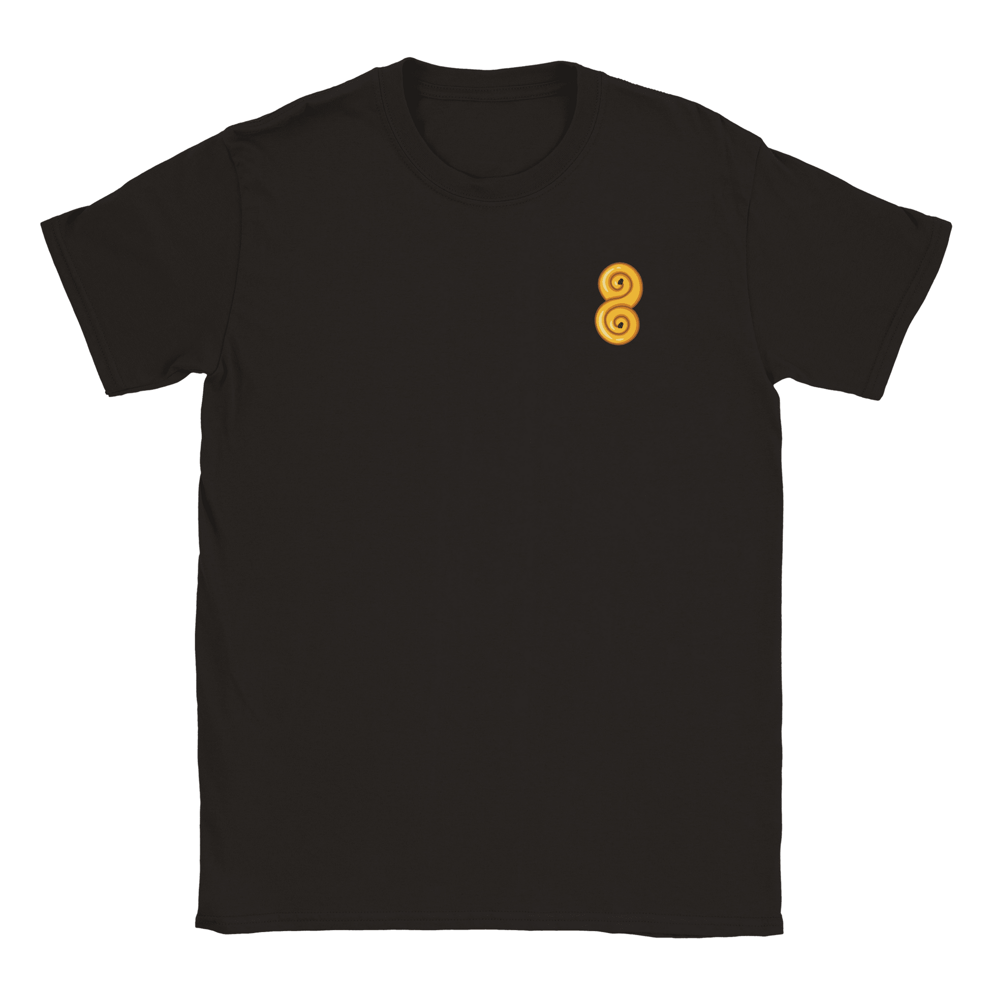 Lussebulle liten - T-shirt Svart