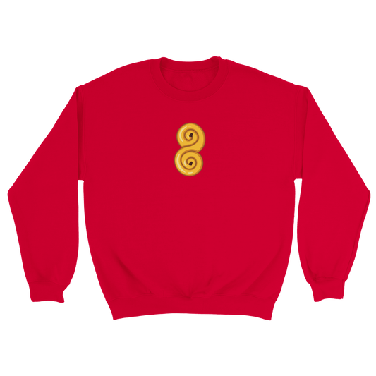 Lussebulle - Sweatshirt Röd