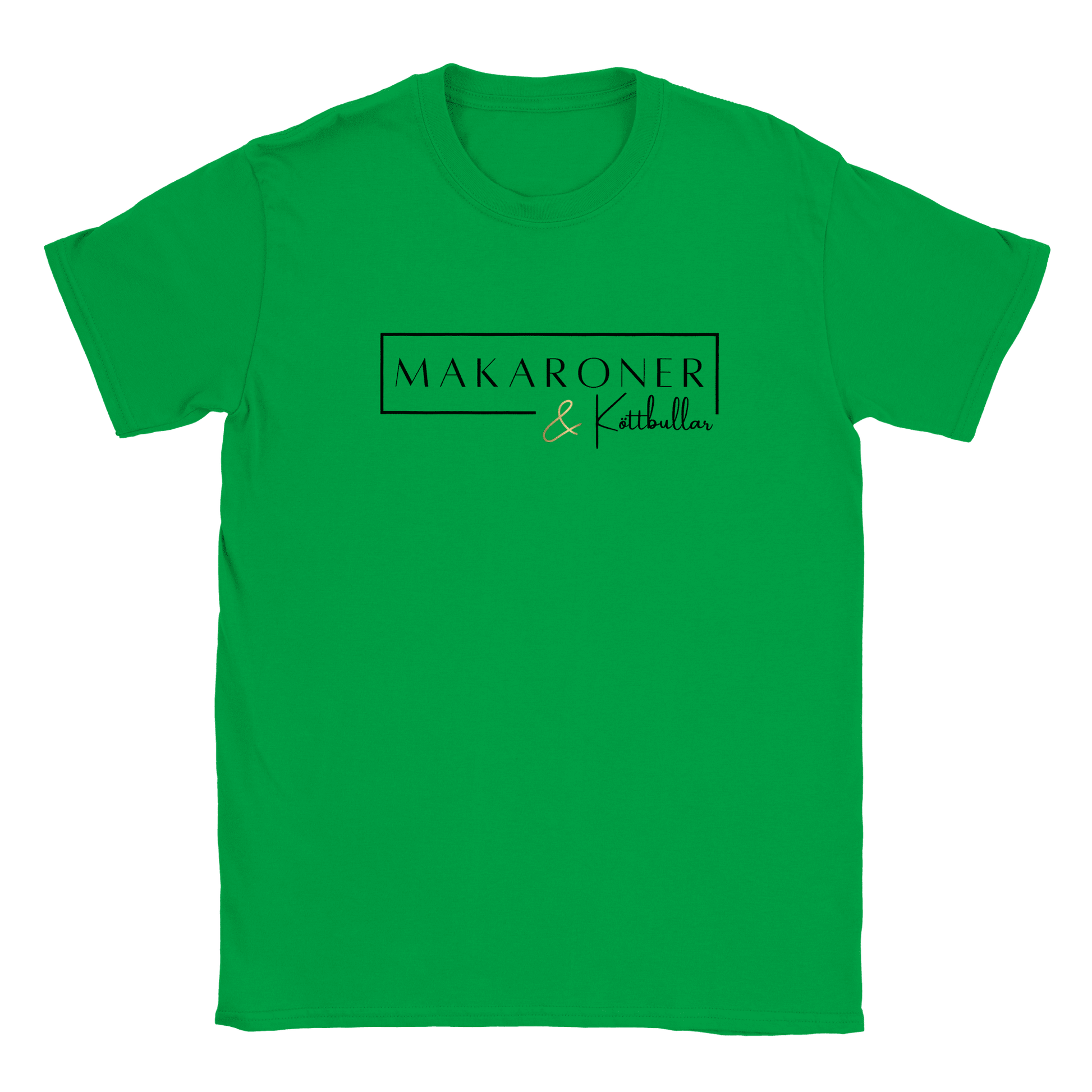 Makaroner & Köttbullar - T-shirt för barn Grön