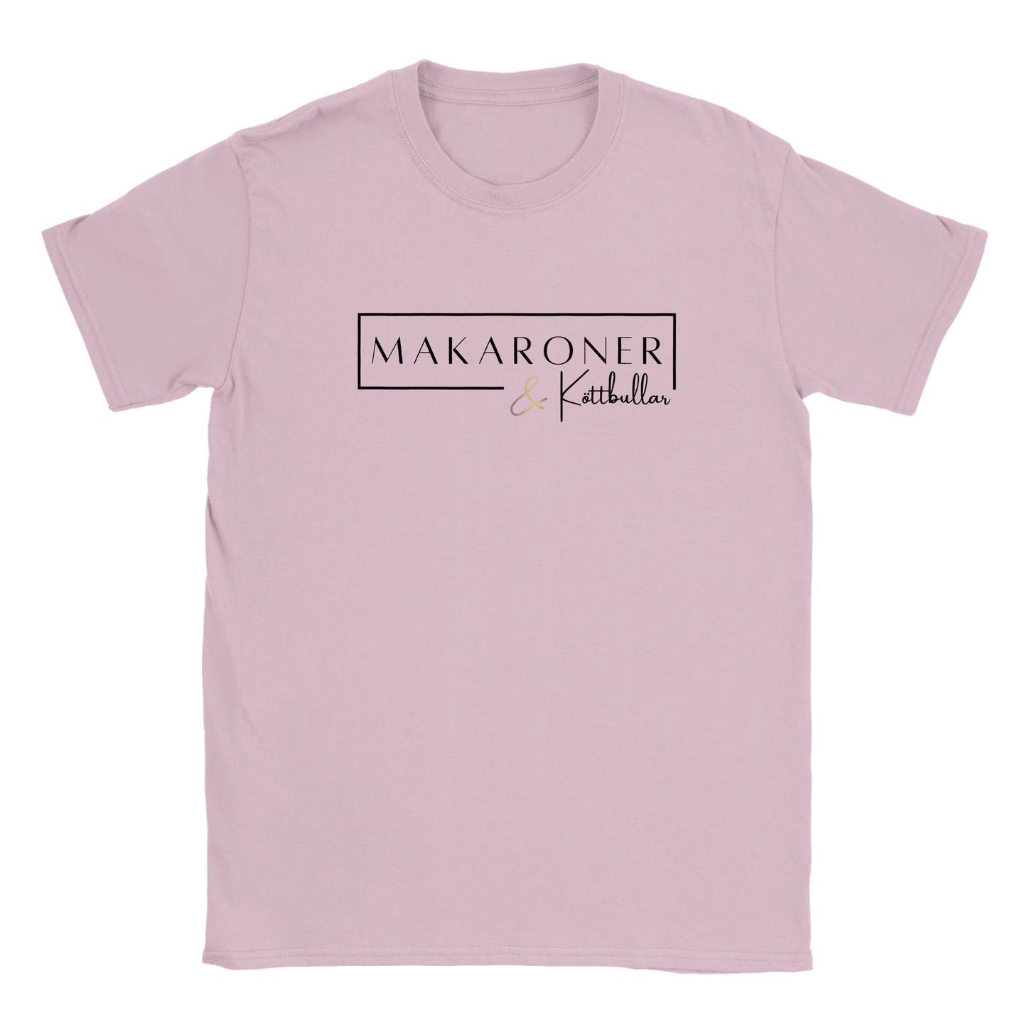 Makaroner & Köttbullar - T-shirt för barn Rosa