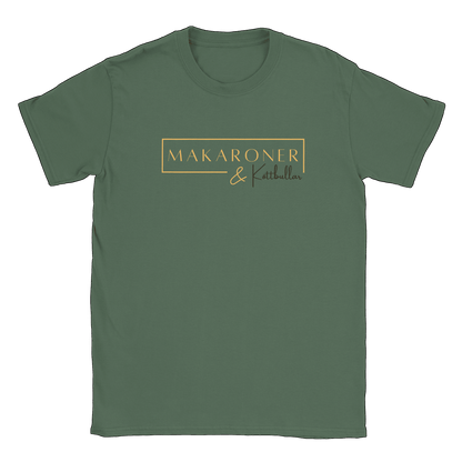 Makaroner och Köttbullar - T-shirt Military Green