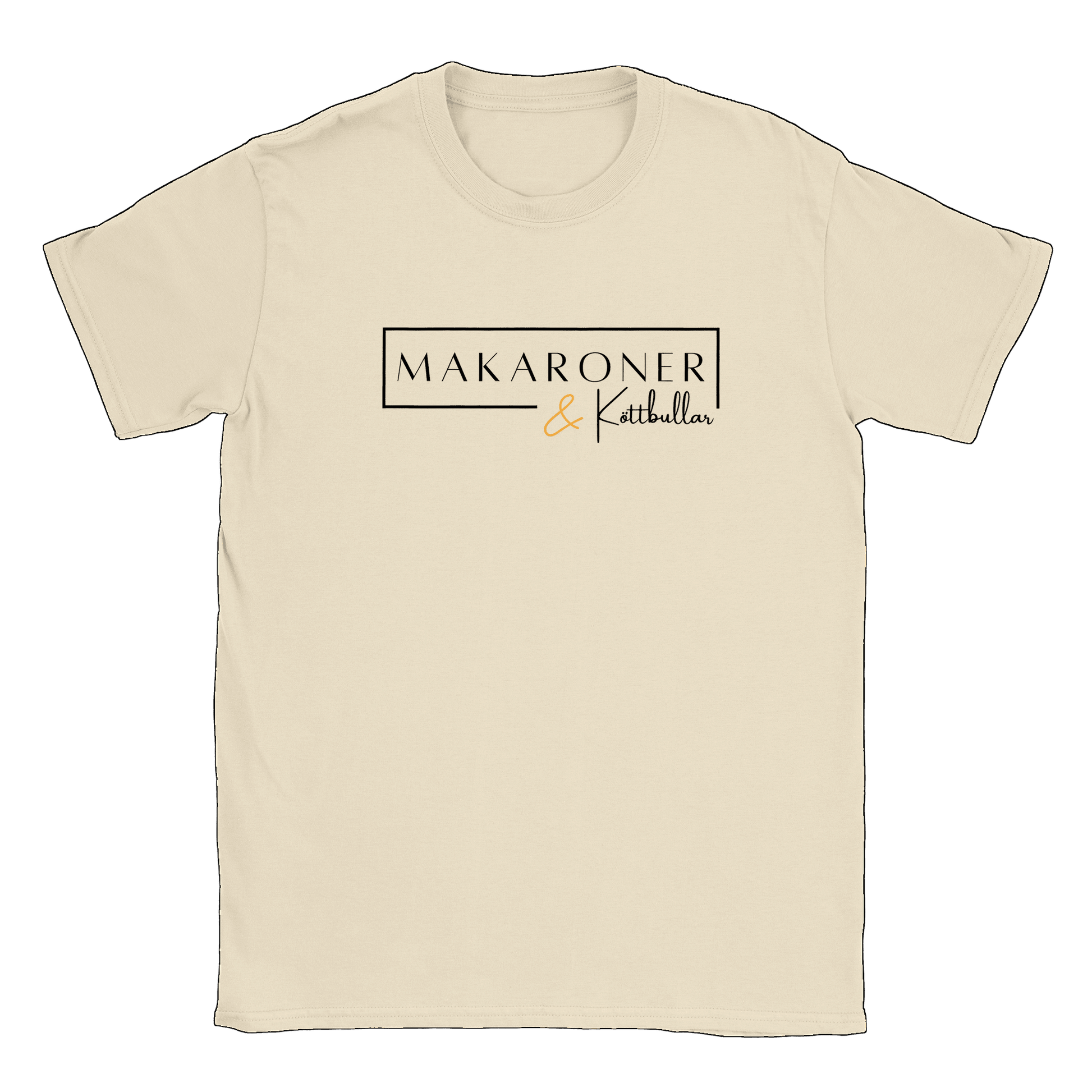 Makaroner och Köttbullar - T-shirt Natural