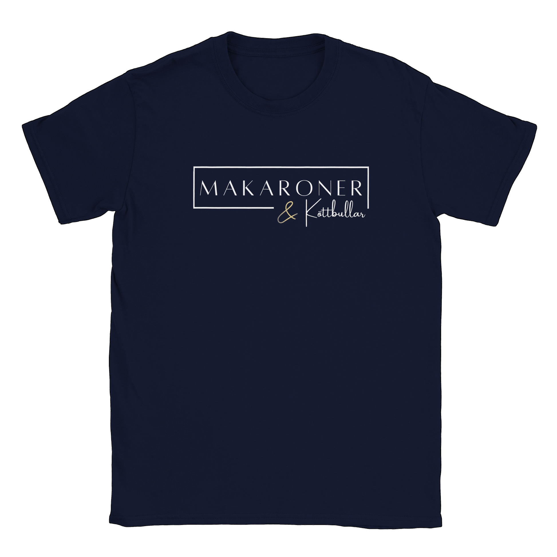 Makaroner och Köttbullar - T-shirt Navy
