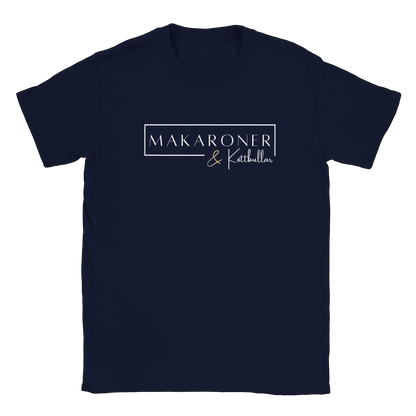 Makaroner och Köttbullar - T-shirt Navy