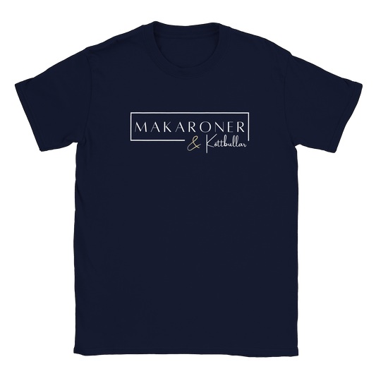 Makaroner och Köttbullar - T-shirt Navy