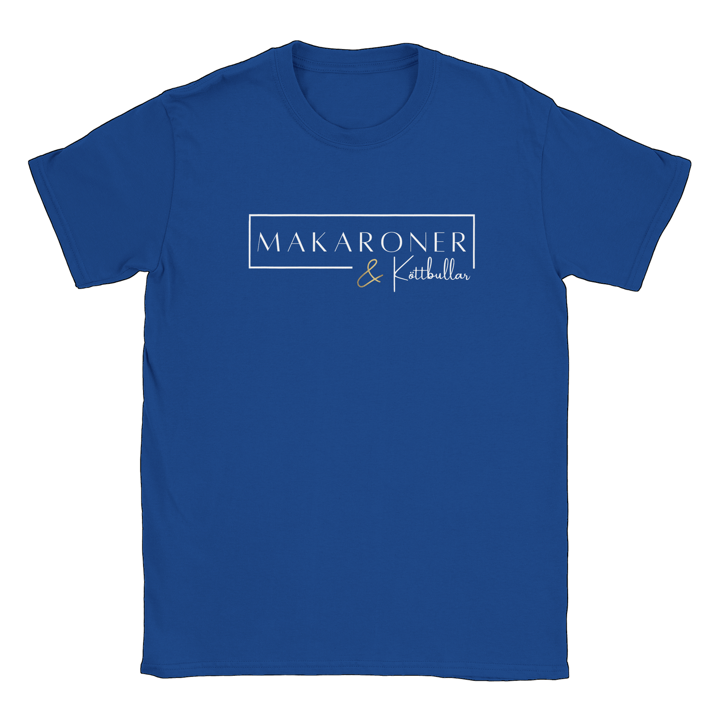 Makaroner och Köttbullar - T-shirt Royal