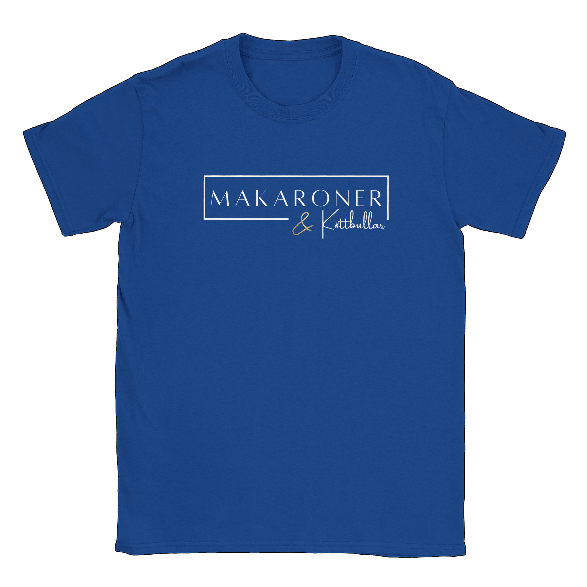 Makaroner och Köttbullar - T-shirt Royal