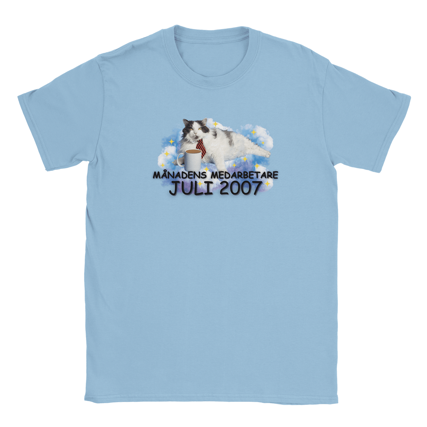 Månadens Medarbetare - T-shirt Ljusblå