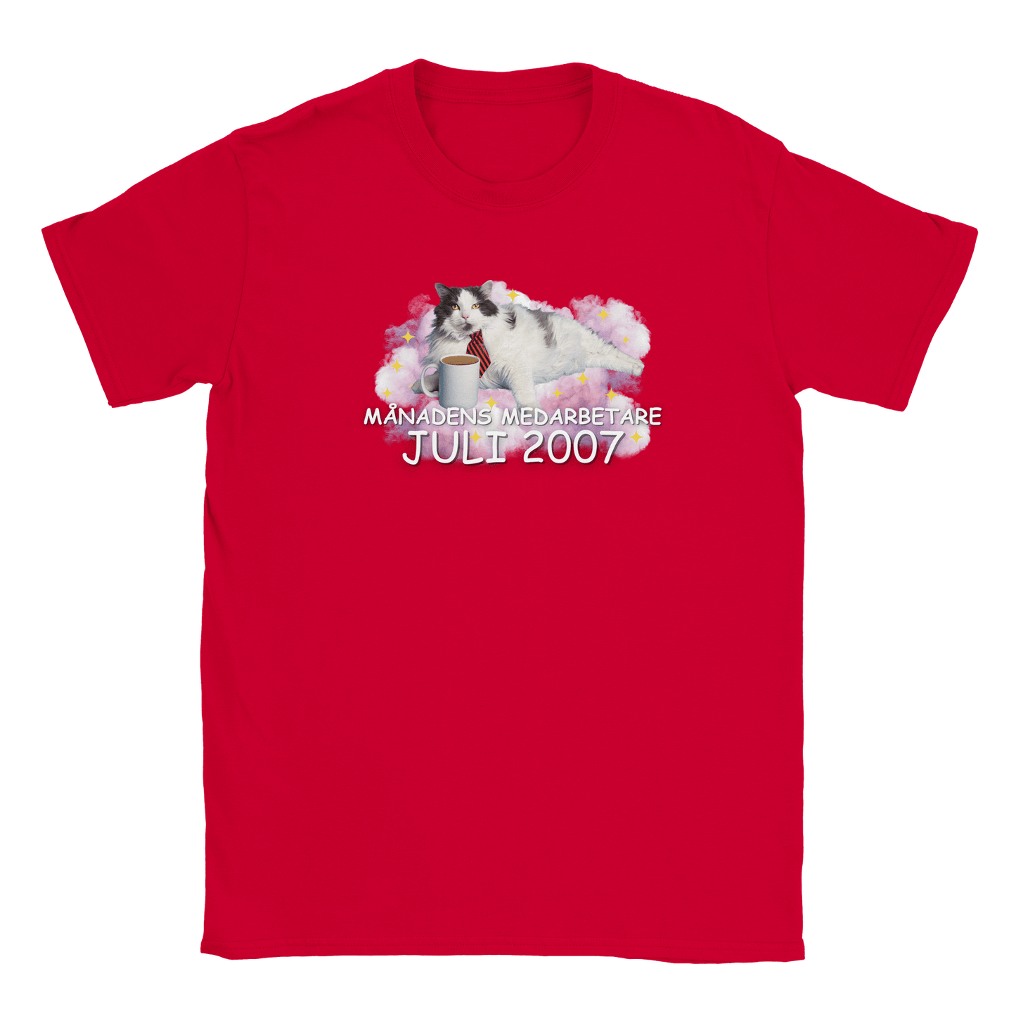 Månadens Medarbetare - T-shirt Röd