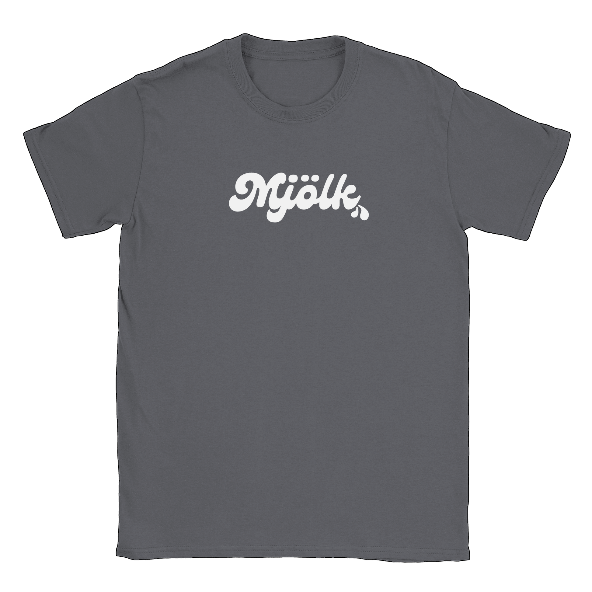 Mjölk - T-shirt Charcoal