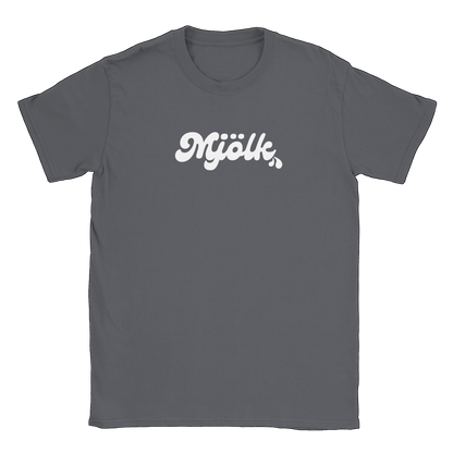 Mjölk - T-shirt Charcoal