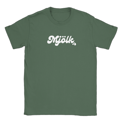 Mjölk - T-shirt Military Green