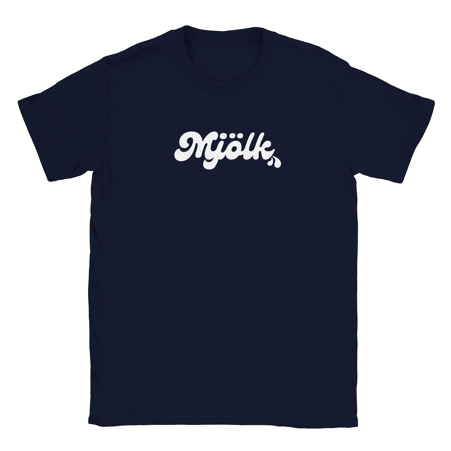 Mjölk - T-shirt Navy