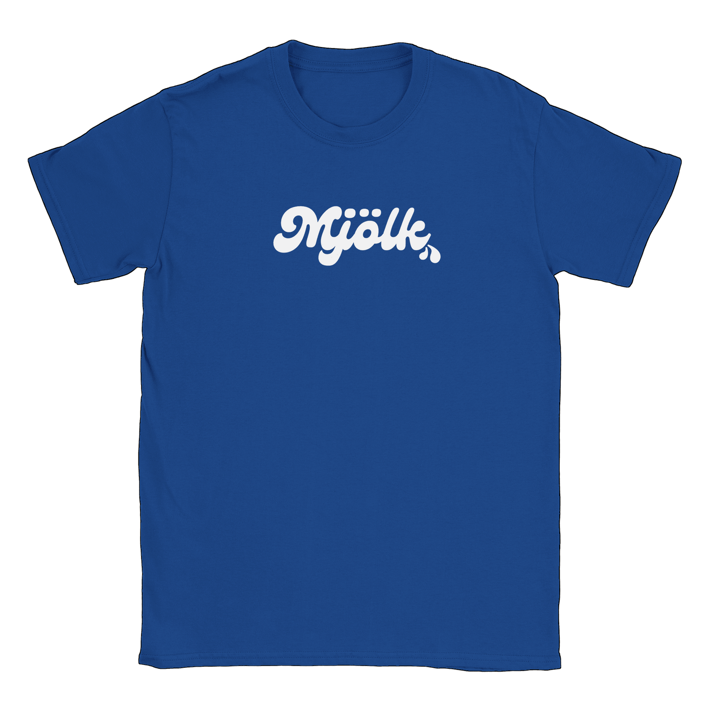 Mjölk - T-shirt Royal