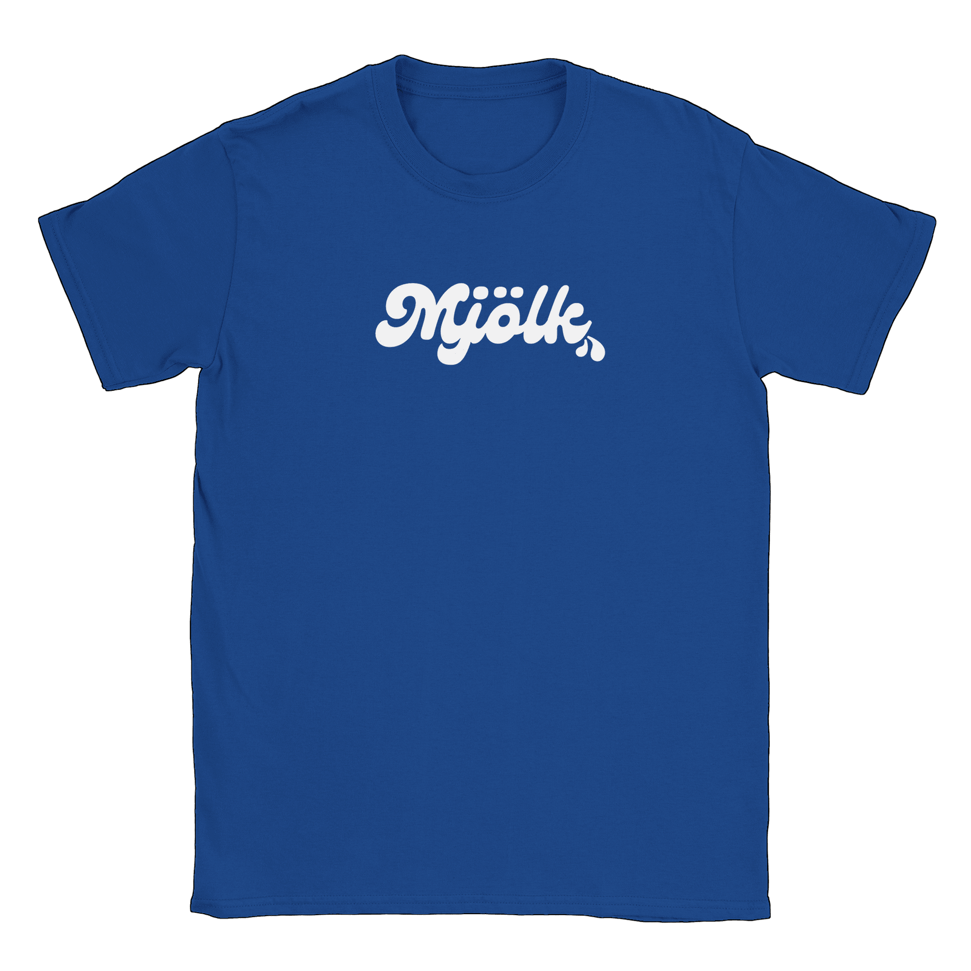 Mjölk - T-shirt Royal