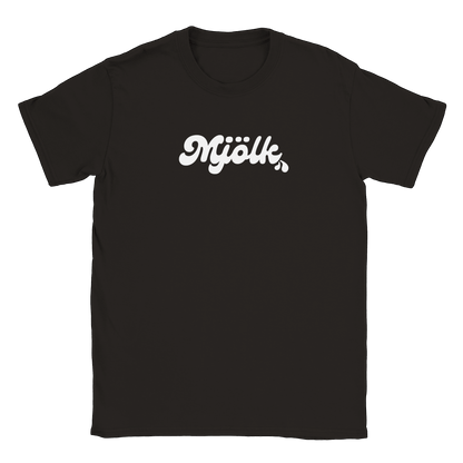 Mjölk - T-shirt Svart