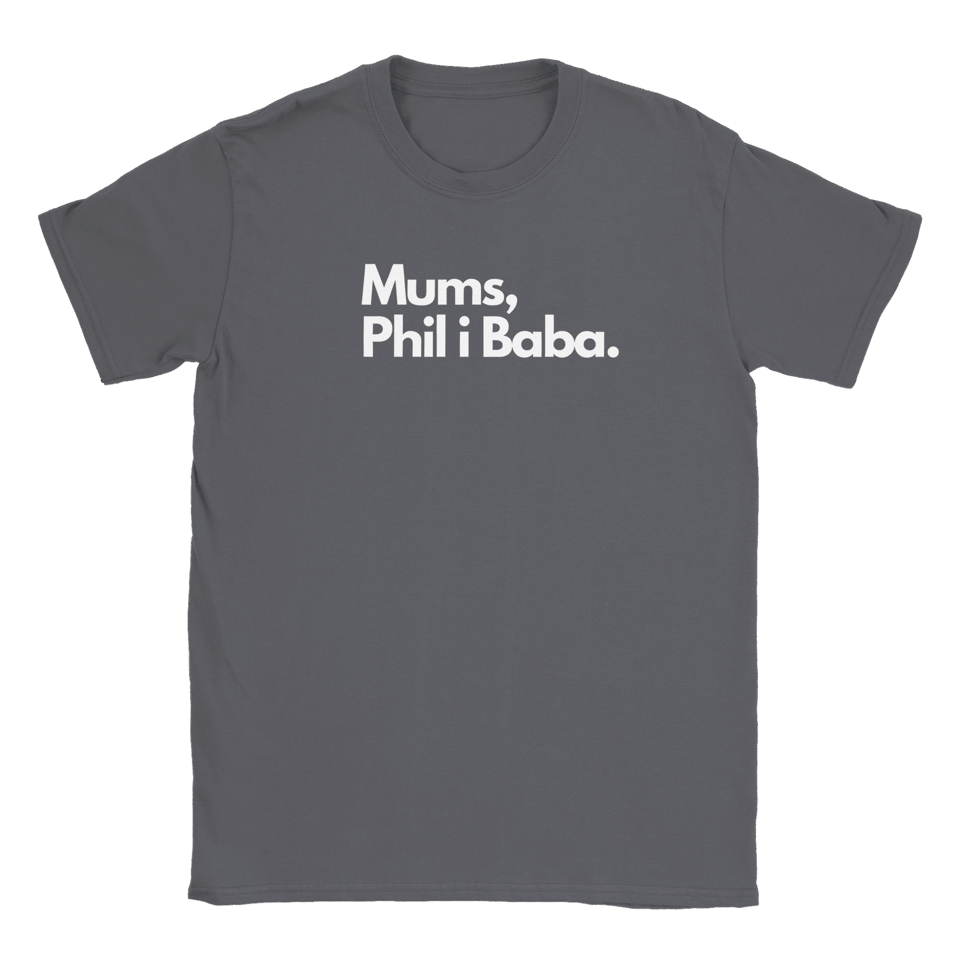 Mumsfilibabba - T-shirt Charcoal