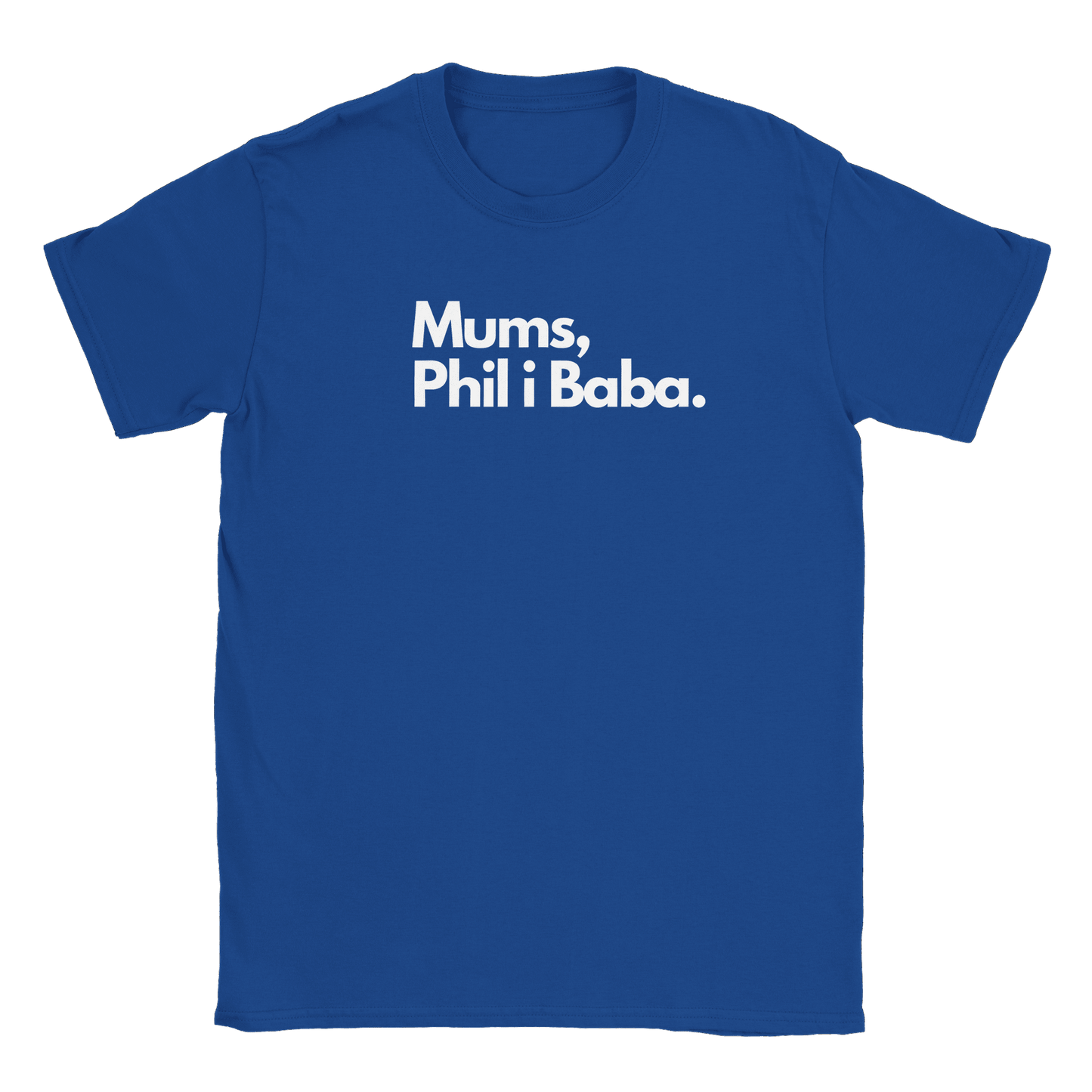 Mumsfilibabba - T-shirt Royal