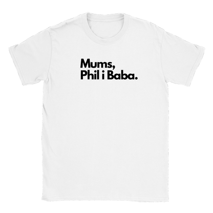 Mumsfilibabba - T-shirt Vit