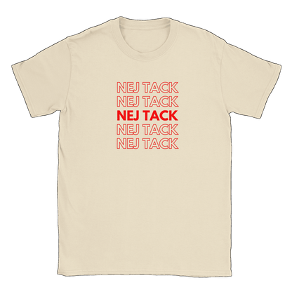 Nej tack - T-shirt Natural