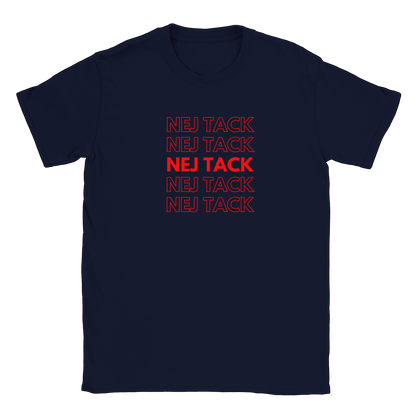 Nej tack - T-shirt Navy
