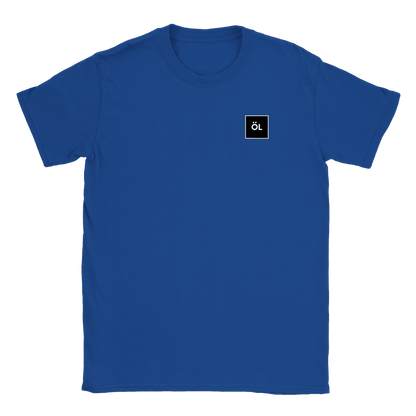 Öl i fyrkant - T-shirt Royal