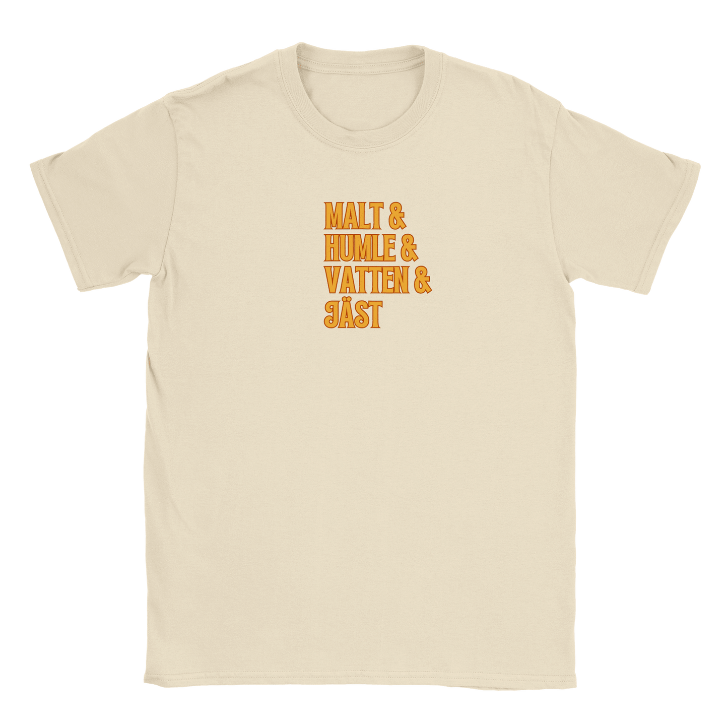 Öl recept - T-shirt Beige