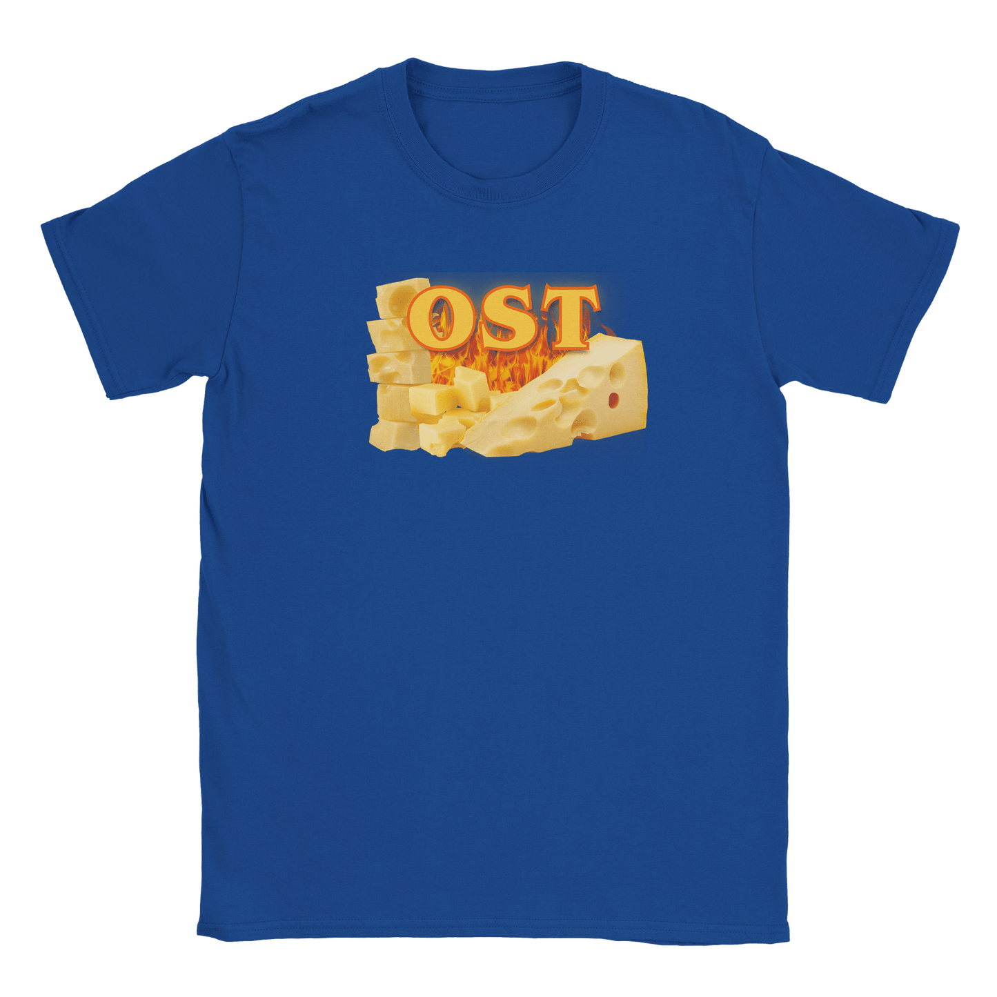 Ost - T-shirt Blå