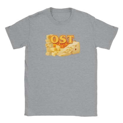 Ost - T-shirt Grå