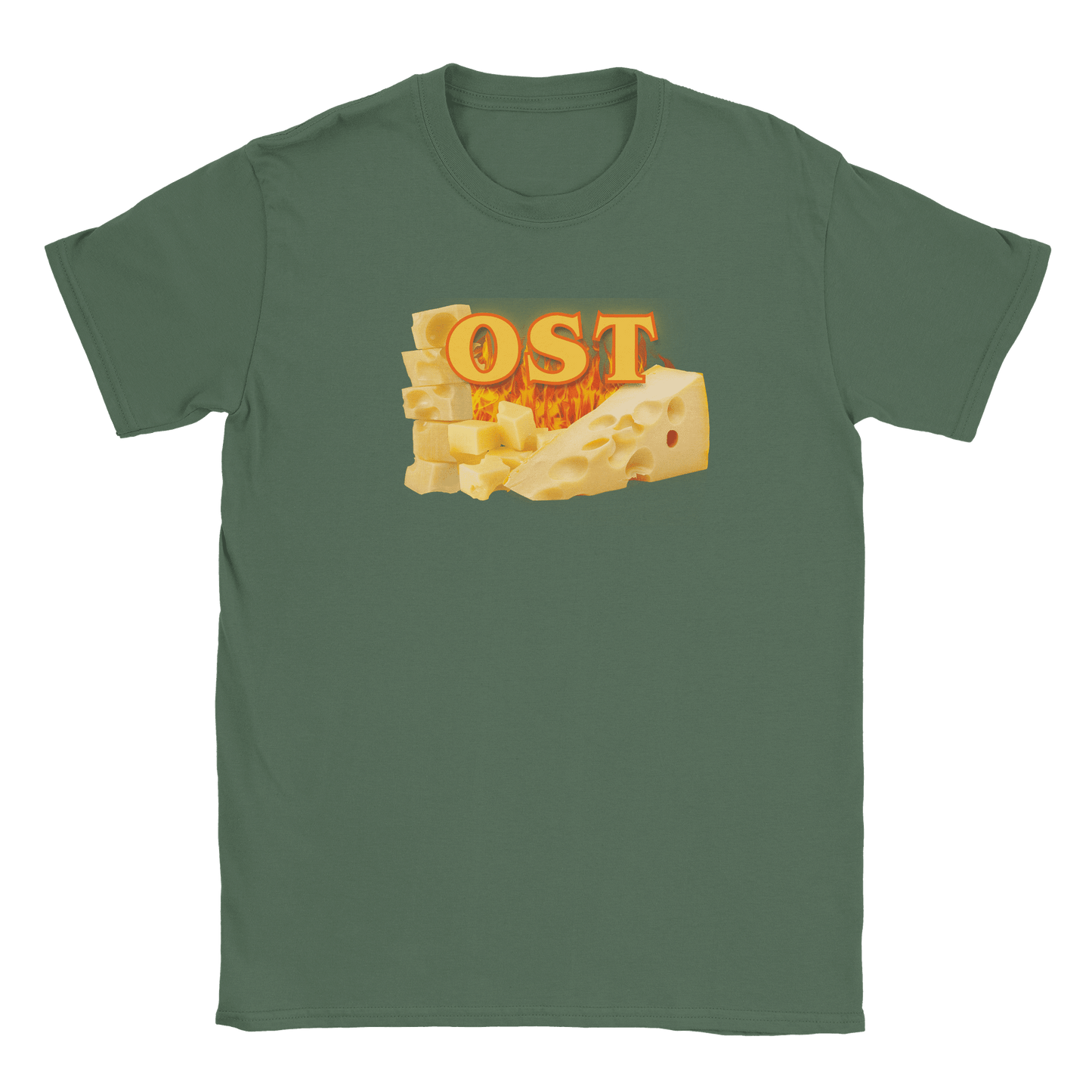 Ost - T-shirt Militärgrön