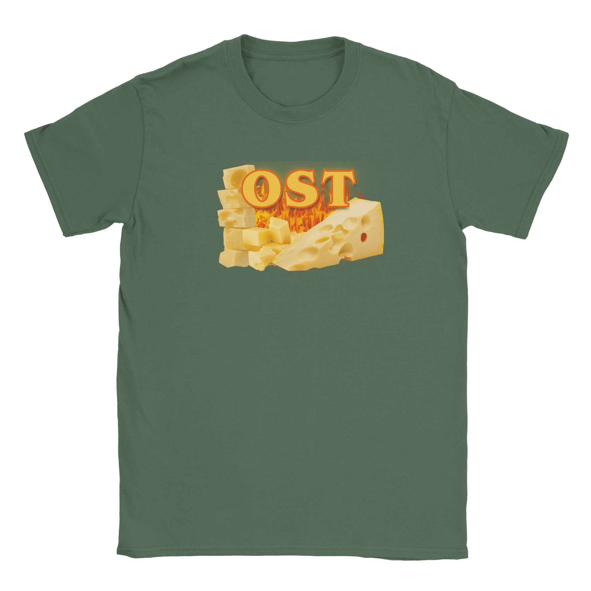 Ost - T-shirt Militärgrön