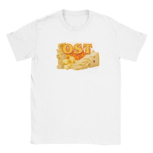 Ost - T-shirt Vit