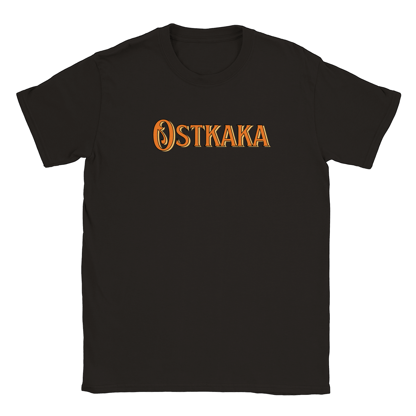 Ostkaka - T-shirt Svart