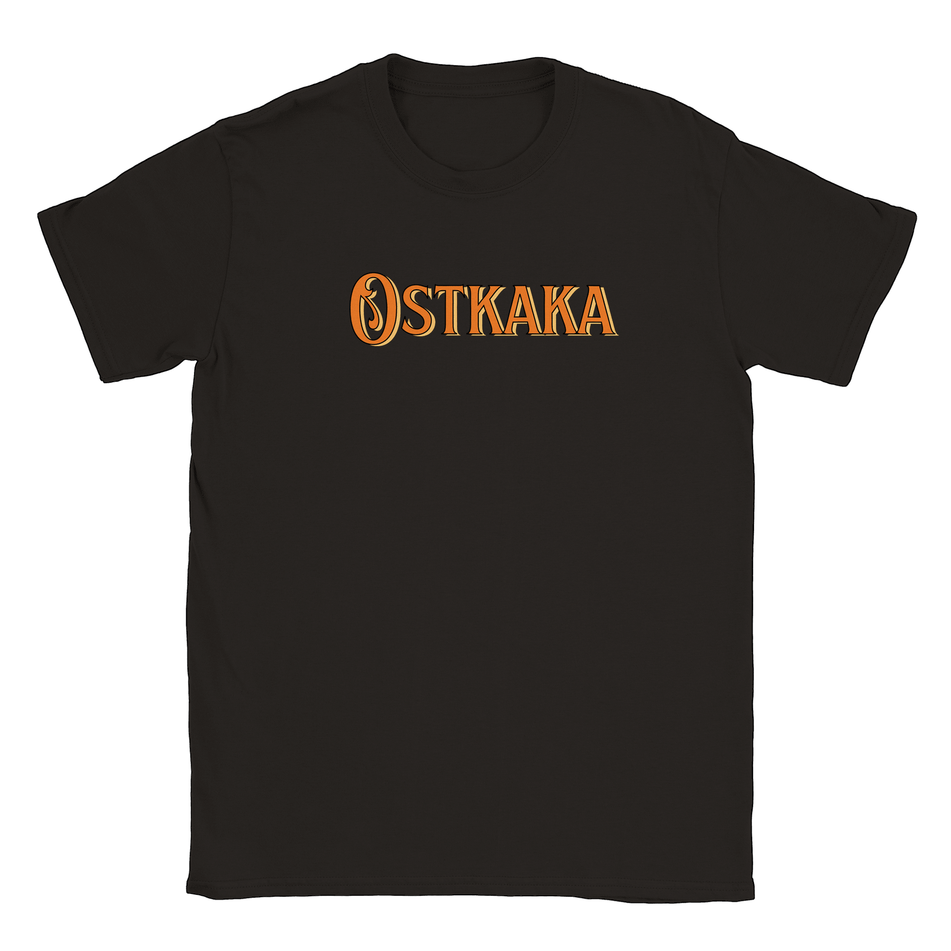 Ostkaka - T-shirt Svart