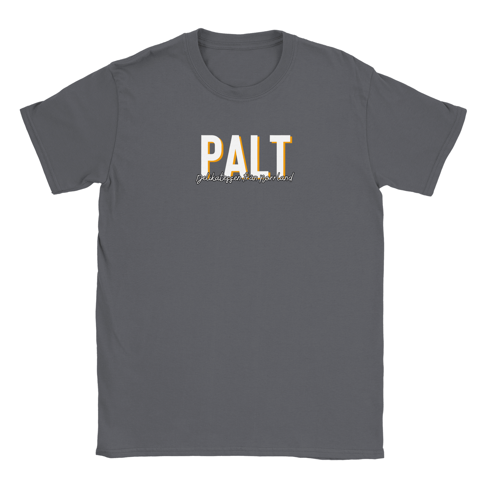 Palt - T-shirt Kolgrå
