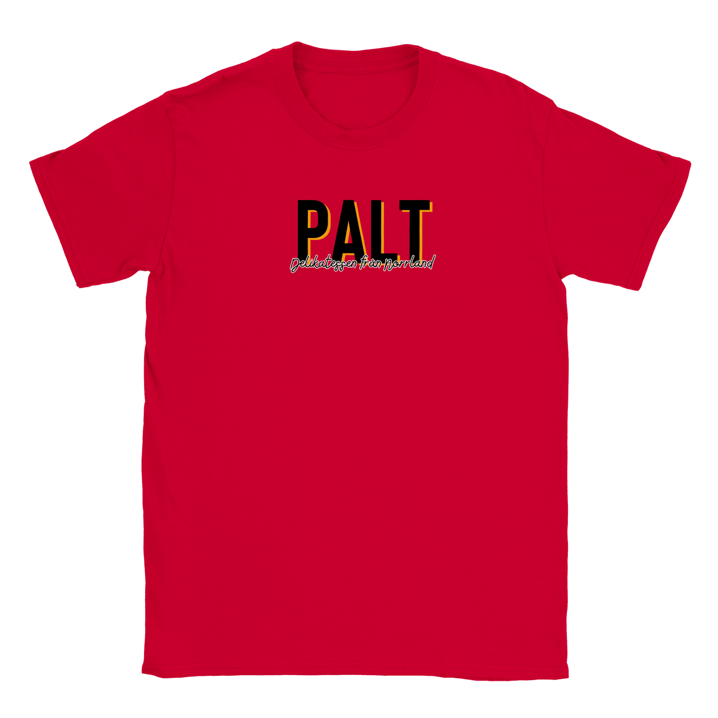 Palt - T-shirt Röd