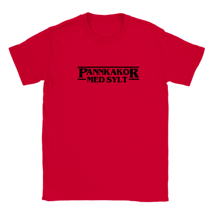 Pannkakor med sylt - T-shirt för barn Röd