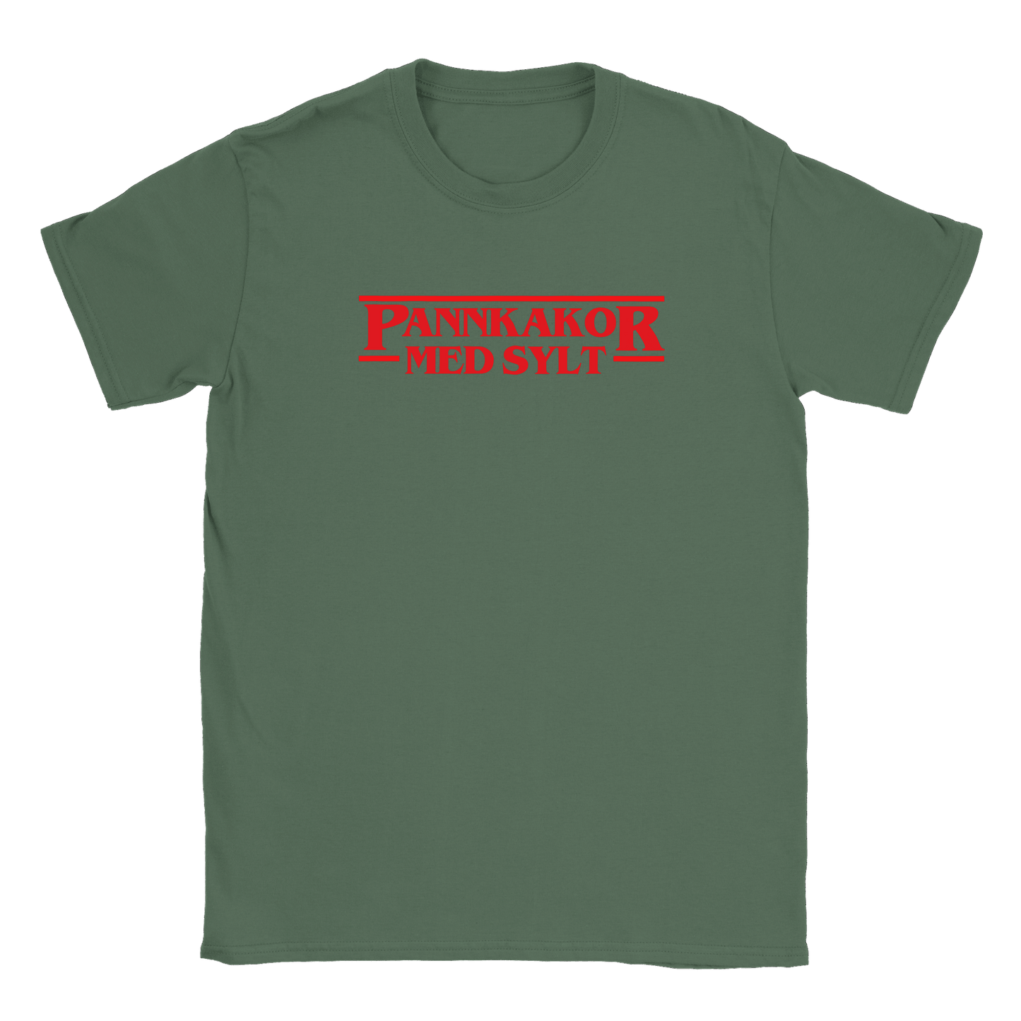 Pannkakor med sylt - T-shirt Military Green