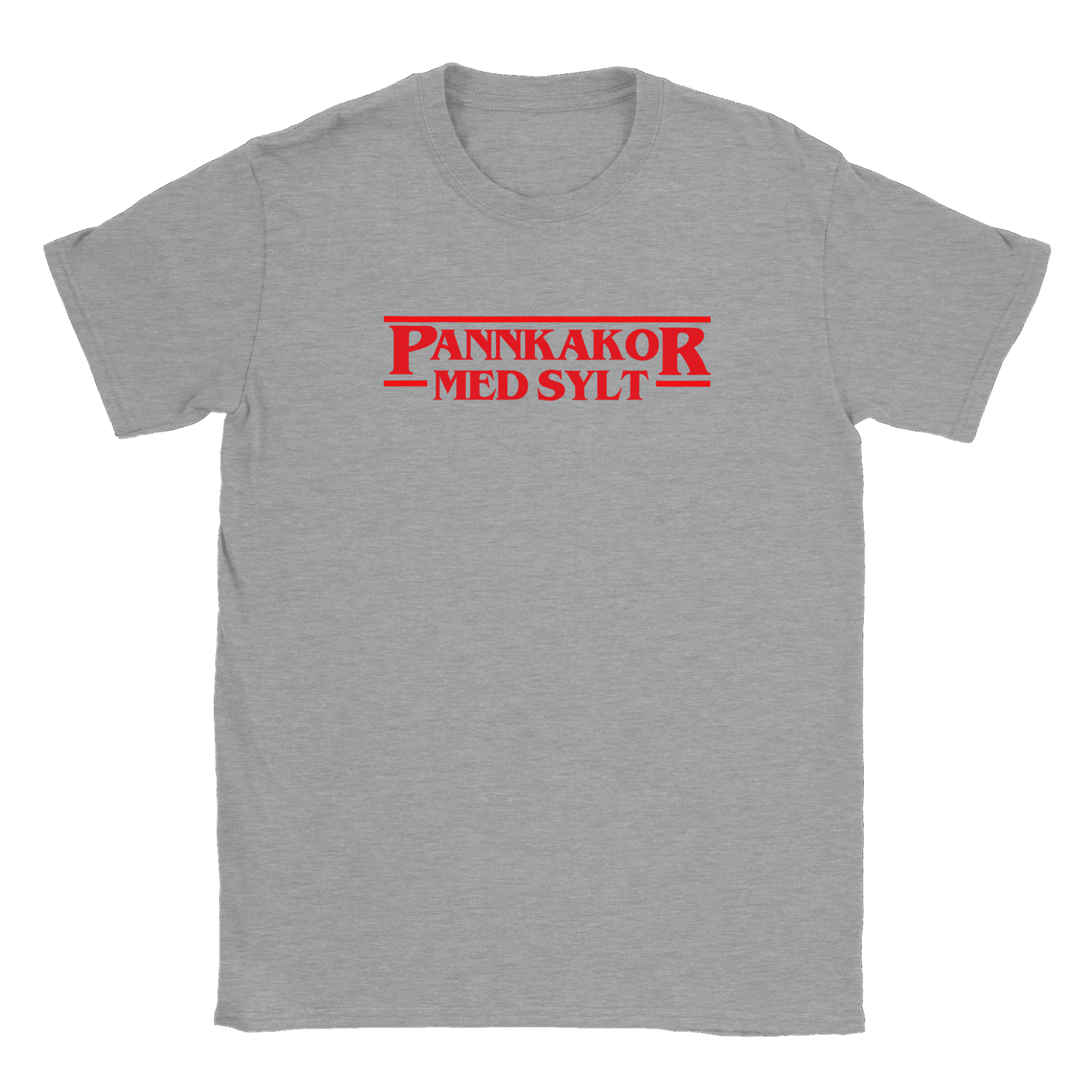 Pannkakor med sylt - T-shirt Sports Grey