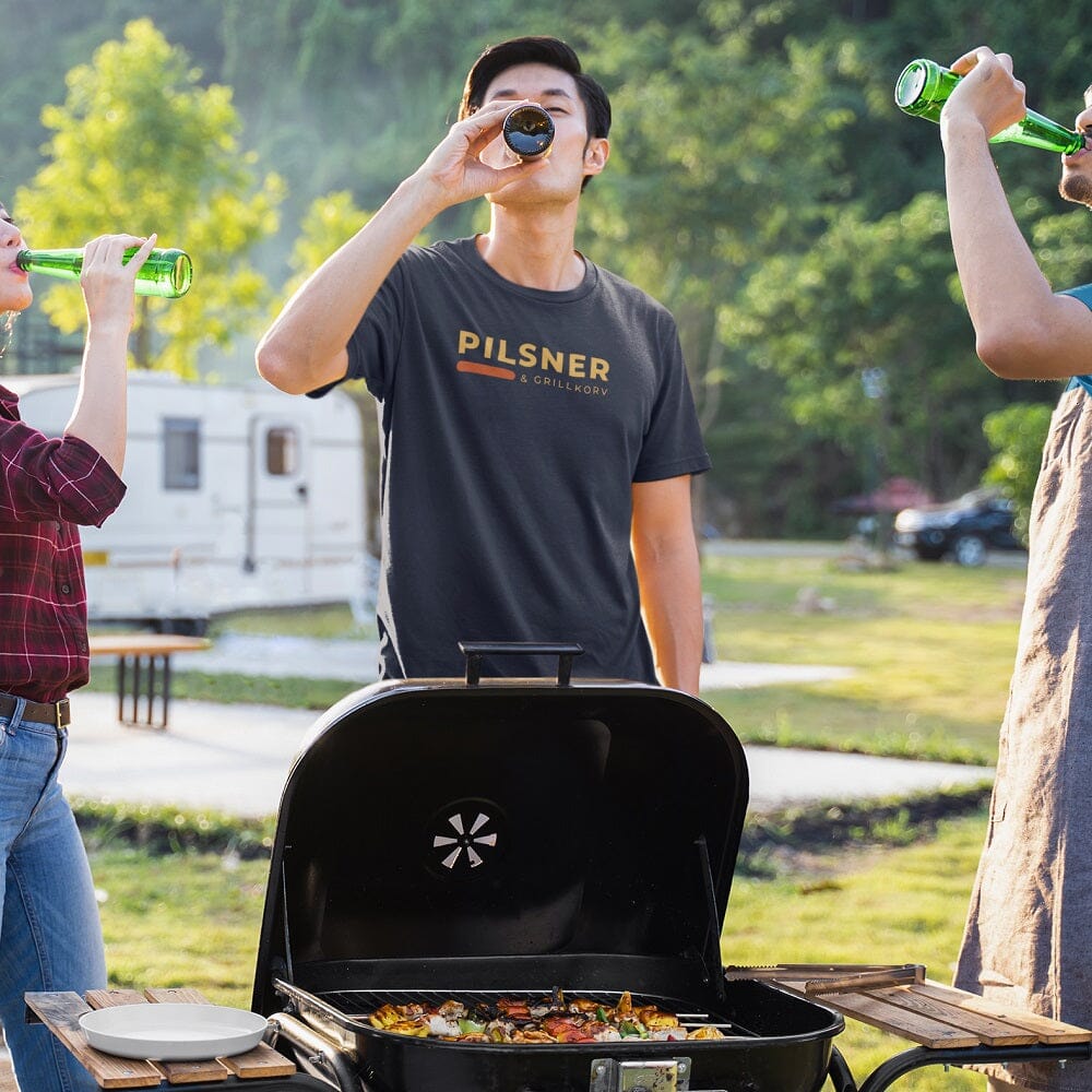 Pilsner och grillkorv - T-shirt 