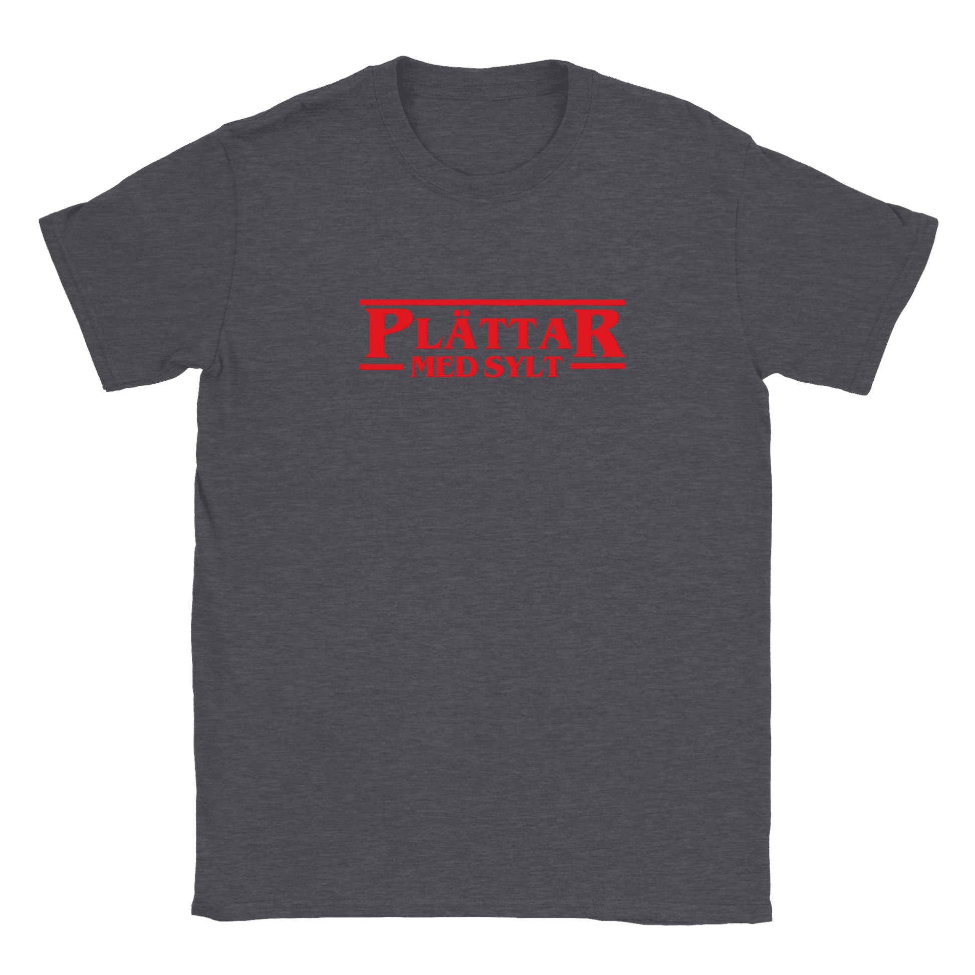 Plättar med sylt - T-shirt Dark Heather