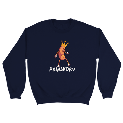 Prinskorv - Sweatshirt Marinblå