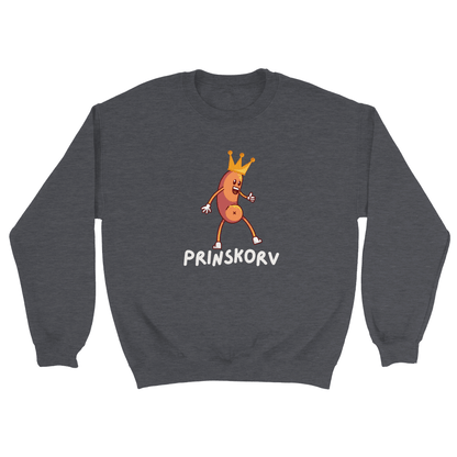 Prinskorv - Sweatshirt Mörkgrå