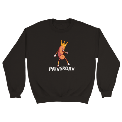 Prinskorv - Sweatshirt Svart